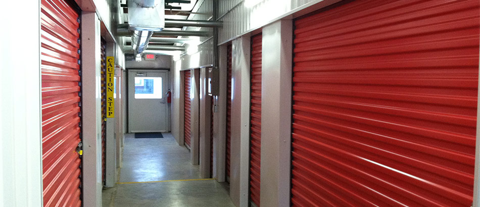 Climate-controlled storage units